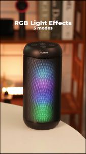 Robot RB510 bluetooth speaker RGB Lights Bass IPX4 Waterproof 2000mAh Portable Wireless speaker