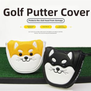 Dominant | Half Round L-Shaped Thick Fleece Waterproof Golf Putter Cover