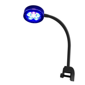 Emango đèn LED cho hồ cá biển 100V-240V san hô SPS LPS hồ cá biển rạn san ống kim loại có thể chỉnh góc cho bể biển 30-50cm