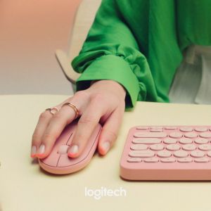 Logitech Pebble 2 Combo Keyboard dan Mouse Wireless Bluetooth