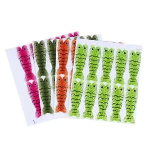 Bimoo 2/4 Sheet Pre-Cut Realistic Shrimps Backing Body Wrap Skin Shrimps Scuds Nymph Fly Tying Material Trout Fishing Lures Bait