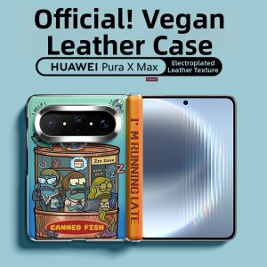 SUPER MOUSE | Magnetic Flip Phone Case With E-Plating Leather Shock Absorption