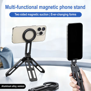 B11 Magnetic Phone Holder Stand Tripod Mount with 1/4 Screw for Camera Selfie Desk⚡PH deliveryIn stock⚡