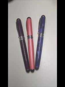 Jinhao X750 Bộ Bút Máy Với Ngòi Trung Bình Và Bộ Chuyển Đổi Mực Viền Bạc Viền Bạc Viền Bút Viết Thư Pháp Quà Tặng Lạ Mắt 1 Cái