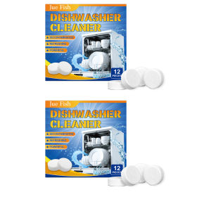 Dishwasher Cleaner Quickly Dissolving Oil Stain Reduce Odors Effectively Inhibit Bacterial Growth Remove Scale Detergent Tablets