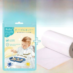 Disposable Baby Feeding Chair Mat Waterproof Oilproof Dirty Proof Child Eating Mat Baby Feeding Protector Child Feeding Mat