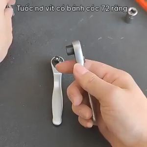 EELHOE | Mini Treble 1/4 Ratchet Wrench Double Ended Ouick Socket Screwdriver Hex Torque Wrenches Set 2-in-1 Spanner Hand Repair Tools