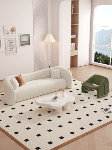 YIZUO | Creamy Style Simple Modern Fabric Sofa