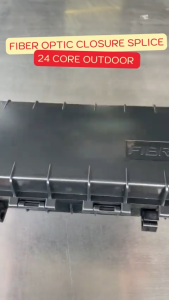 Fiber Optic Closure Splice 24 Core Outdoor กล่องกันน้ำเชื่อมต่อสายใยแก้วนำแสง สำหรับงานภายนอกอาคาร