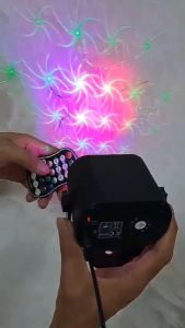 Đèn chiếu laser Party Light phòng bay cảm ứng nhạc - Đèn led sân khấu vũ trường karaoke hàng nhập cao cấp