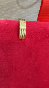 Poh Heng Jewellery 22K Huggie Earrings in Yellow Gold[Price By Weight]