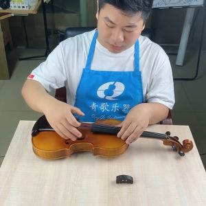 Violin Rubber Mute Peredam Karet Biola Strings Ultra Usa Ukuran 3/4 -4/4