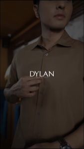 CUTOFF Dylan Formal Shirt Clean Look Kemeja Kerja Cotton Basic Pria Panjang dan Pendek
