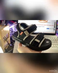 Giày sandal VENTO cho bé trai / bé gái mẫu 2 quai ngang đế cao su cao cấp chống trơn trượt