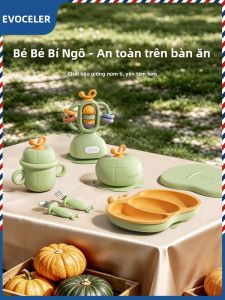 evoceler | Bộ Dụng Cụ Cho Bé Ăn Dặm Hộp Quà