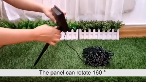 Solar light Christmas Light LED Outdoor 12M String Lights Fairy Christmas Party Garden Waterproof Lights Christmas Light Holiday Party Lights