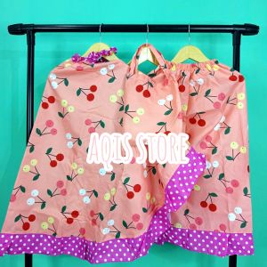 MUKENA ANAK PEREMPUAN POLY MIKRO MOTIF KARAKTER USIA 2-6 TAHUN