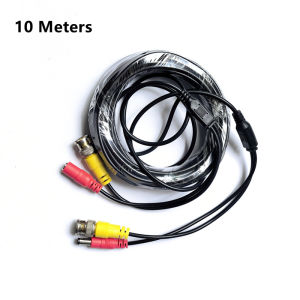 5/10/20/30M BNC+DC Connector 2 in 1 Outdoor Cable Coaxial Video Power AHD Cameras For DVR System Security Surveillance Camera