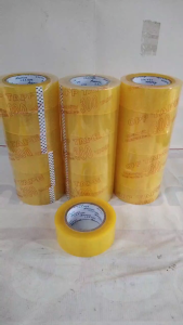 1 Cây 6 Cuộn Băng Keo Trong/Đục Tầm 2 Kg 300 Yard Lõi Mỏng