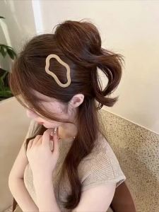 PINK EMPRESS | Black Cloud Shape Hair Tidy Clamp