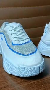 DXNY.PH Glitter Rubber shoes for women Running Shoes Chunky Style Clothing