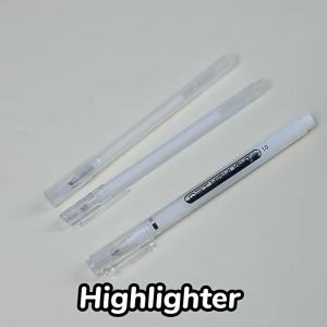 Bộ 4 Bút Gel Kim Loại - Đầu Bút Mảnh (1mm) Viết Mượt Mà Màu Vàng Bạc Trắng Dùng Để Vẽ Làm Thiệp Trang Trí Sổ Tay