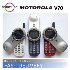 Motorola V70 Unlocked Good Quality Rotary classic mobile phone