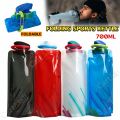 Travel Collapsible Folding Drink Water Bottle Sports Kettle Flexible Foldable Drink Water Bag 700ml. 