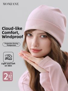 Mom Jane | Lightweight Windproof Thermal Hat Large Circumference Sleep Cap