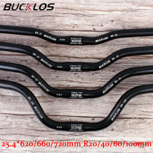✅Manila BUCKLOS 25.4mm Handlebar Aluminium Alloy Bike Bar Light Weight 620/660/720mm Handle Bar