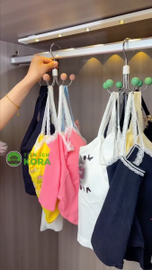 [Thế Hệ Mới] Mua 10 Tặng 1 Combo 2 Móc Treo 6 Móc Xoay Treo Quần Áo Túi Xách Thắt Lưng Mũ Nón Tiện Lợi Đa Năng OKSEP