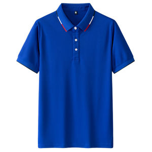 Spordela | Contrast Color Collar Mens Polo Shirt
