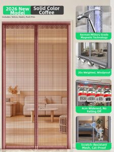 MiiOW | Magnetic Insect-Proof Curtain Self-Adhesive No-Hole