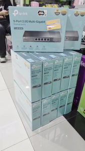 TP-LINK 5-Port 2.5G Desktop Switch TLSG105 HUB LAN 2.5Gbps 2500/2000/1000Gbps รุ่น TL-SG105-M2
