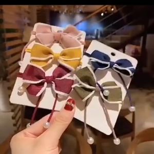 Gratis Ongkir - Ikat Rambut Pita Fashion Korea / Ikat Rambut Import / Ribbon Hair Tie