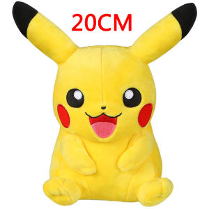 AOGER | Aoger Pokemon Plush Stuffed Toy Pikachu Charizard Gengar Genuine Plush Doll Soft Kawaii Cartoon Toys for Kids Birthday Gifts
