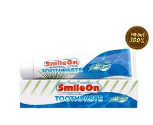 ยาสีฟัน SmileOn (ซูเลียน) *ของแท้100% ยาสีฟันสูตรฟลูออไรด์ และว่านหางจระเข้ ขนาด 250 ก.