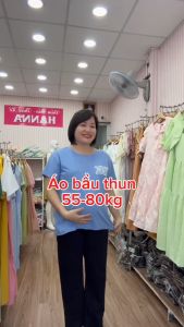 [HANNA] Áo bầu thun cotton đẹp giá rẻ tphcm hàng cotton loại 1 cao cấp thoáng mát may cẩn thận co dãn tốt có size 80kg