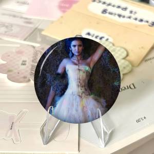 Mesuca | V-Vampire Diaries 32/44/58MM Customizable Button Pins Cute Funny Creative Badge Jewelry Decor Gifts For Friends
