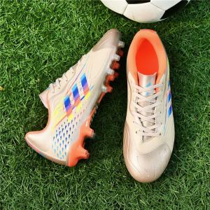 Mesi Football Shoes Student Falcon AG Long Short FG Childrens Low Top Breathable Soccer Shoes Lightweight Supportive Waterproof