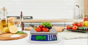 Weighing Scale For Food 30kg Kitchen Weighing Scales Digital Scale Rechargeable With Lcd Display