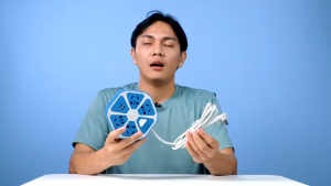 Kabel Roll Hexagon 1.6m Colokan Listrik Stop Kontak 4 Lubang Dan 2 Port Usb