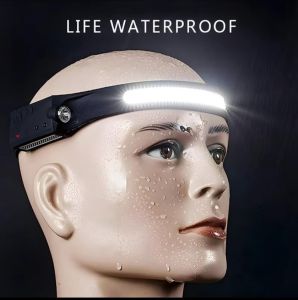 lampu senter kepalaya dengan sensor