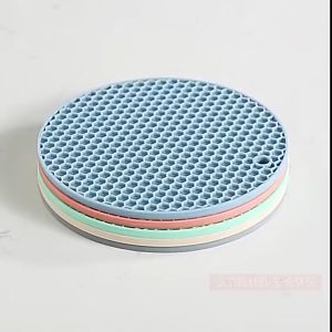 [SG STOCK]Nordic Silicone Coaster Pot Pad Cup Cushion Heat Resistant Pot Mat