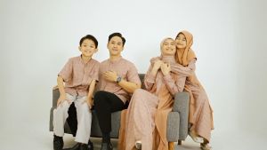 NBRS Hyra Koko Anak Sarimbit Set Keluarga Gamis Dewasa Setelan Dress Gingerbread Rayya Series