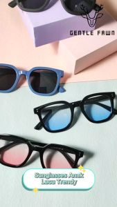 Gentle Fawn Kacamata Anak / Remaja Sunglasses Polarized Anti Silau Laki-laki Dan Wanita Bentuk Kotak Tr90 088