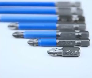 MATA OBENG ELEKTRIK HEX MAGNETIC 1/4 INCH PH1 PH2 50MM/70MM ANTI SLIP