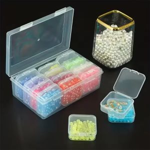 Quality New Multiple Sizes Thickened Transparent Plastic Storage Box Small Item Small Portable Storage Box Transparent Storage