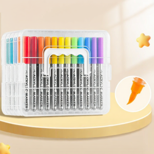 BAIZHI | Non-seeping Stackable Colors Acrylic Markers
