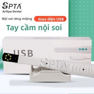 Đầu Nội Soi Nha Khoa Với Camera 4 Mega Pixel Đèn LED 6 Bóng USB 2.0 Dụng Cụ Kiểm Tra Trong Miệng Cho Nha Khoa